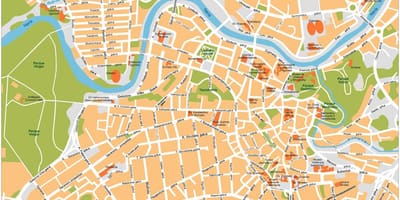 Карта Вільнюса Литва 